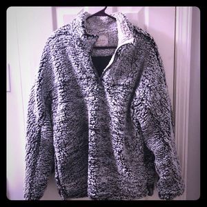 Faux Sheepskin pullover